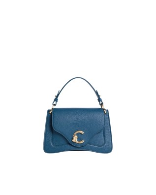  Coccinelle – Borsa a mano in pelle con patta piccola C-ME