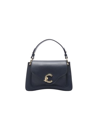  Coccinelle – Borsa a mano in pelle con patta piccola C-ME