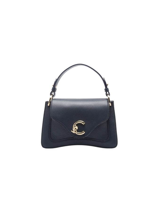  Coccinelle – Borsa a mano in pelle con patta piccola C-ME