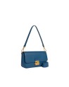 Coccinelle - Medium C-Me Leather Shoulder Bag with Flap and