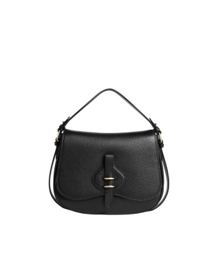  Coccinelle - Borsa a mano in pelle con tracolla e patta medium