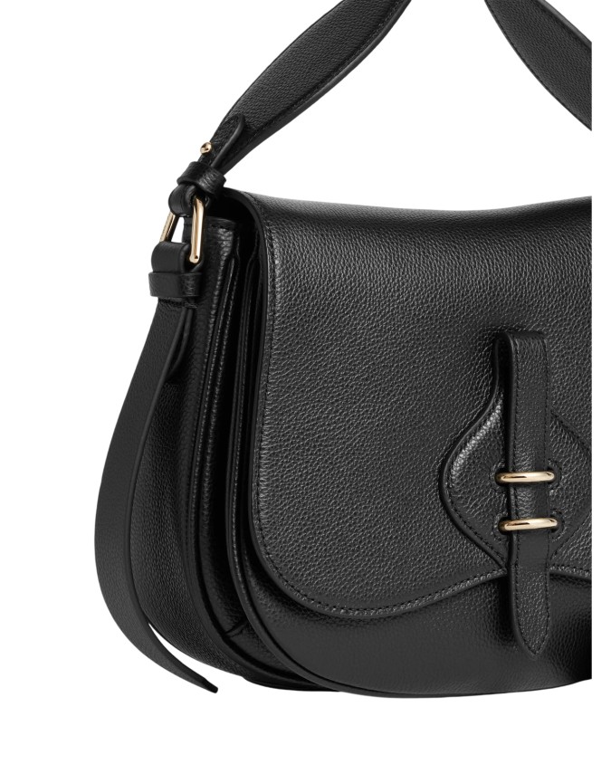  Coccinelle - Borsa a mano in pelle con tracolla e patta medium