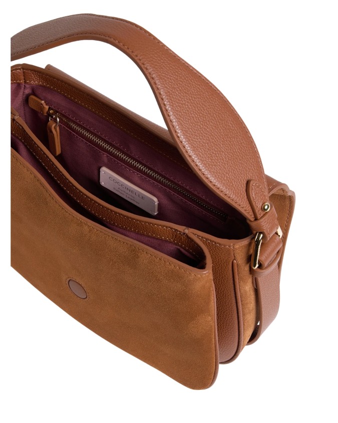  Coccinelle - Borsa a mano in pelle scamosciata Medium Mavery