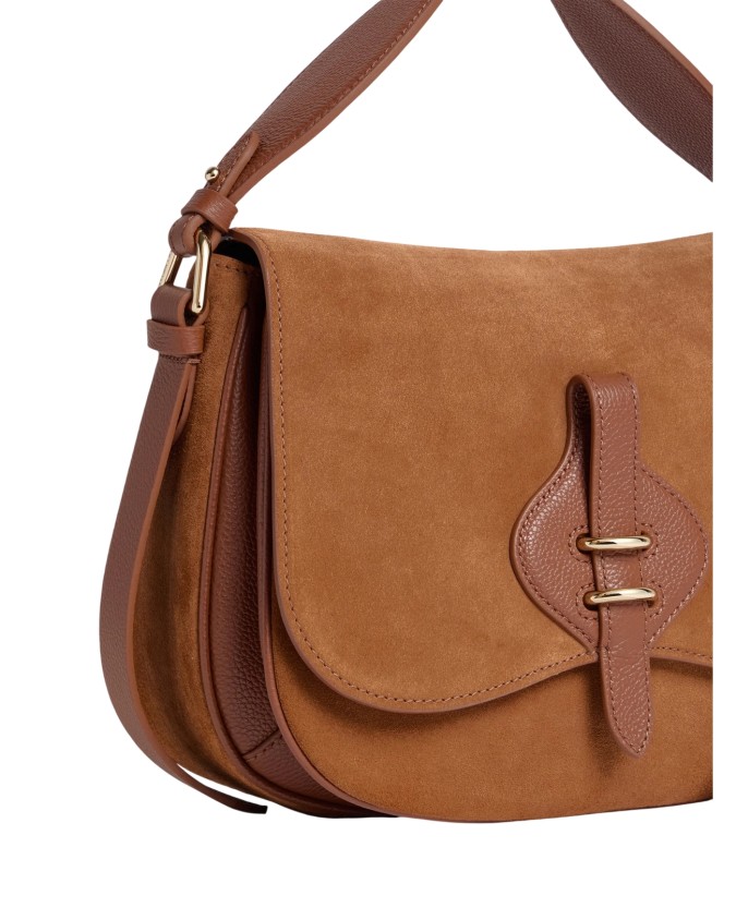 Coccinelle - Borsa a mano in pelle scamosciata Medium Mavery Suede