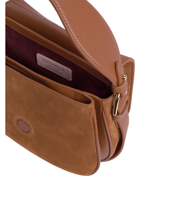 Coccinelle - Borsa a mano in pelle scamosciata Small Mavery Suede