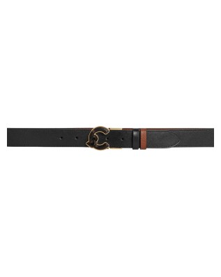  Coccinelle - Cintura donna in pelle bicolore C-Me Marble 2