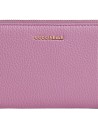 Coccinelle - Portafoglio in pelle zip around Metallic Soft