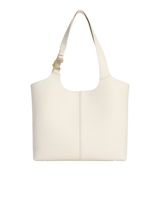  Coccinelle – Borsa shopper a spalla in pelle C-Easy