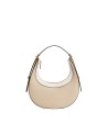 Coccinelle - Whisper Tricolor Leather Shoulder Bag