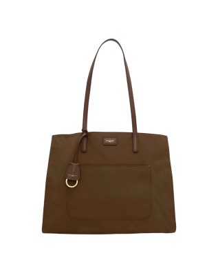  Nannini - Borsa in Nylon con Dettagli in Pelle Carla