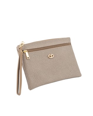  Ynot - Pochette con manico laterale small in pvc Lux 2