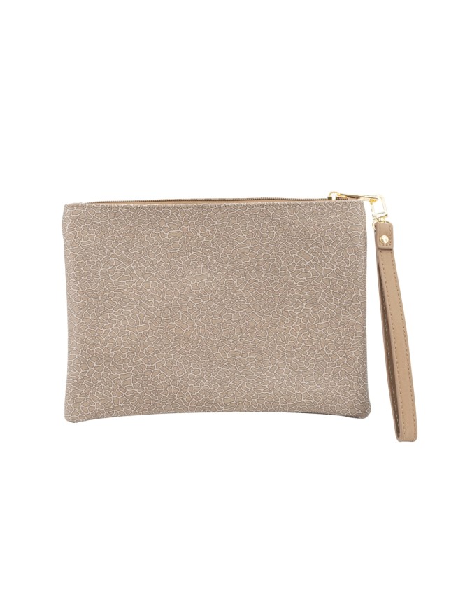 Ynot - Pochette con manico laterale in pvc Lux