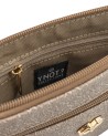 Ynot - Pochette con manico laterale in pvc Lux