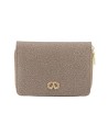 Ynot - Portafoglio donna zip around piccolo in pvc Lux