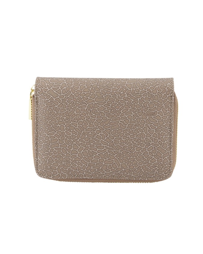 Ynot - Portafoglio donna zip around piccolo in pvc Lux