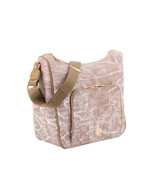  Ynot - Borsa a spalla in pvc con tasca esterna Aeterna 2
