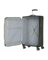 American Tourister - Erweiterbarer Trolley aus recyceltem Polyester, 4 Räder, Modell Wanderlite