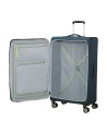 American Tourister - Erweiterbarer Trolley aus recyceltem Polyester, 4 Räder, Modell Wanderlite