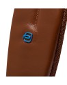  Piquadro - Zaino porta pc 14" in pelle personalizzabile Blue