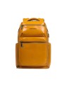  Piquadro - Zaino in pelle porta pc 15,6'' personalizzabile