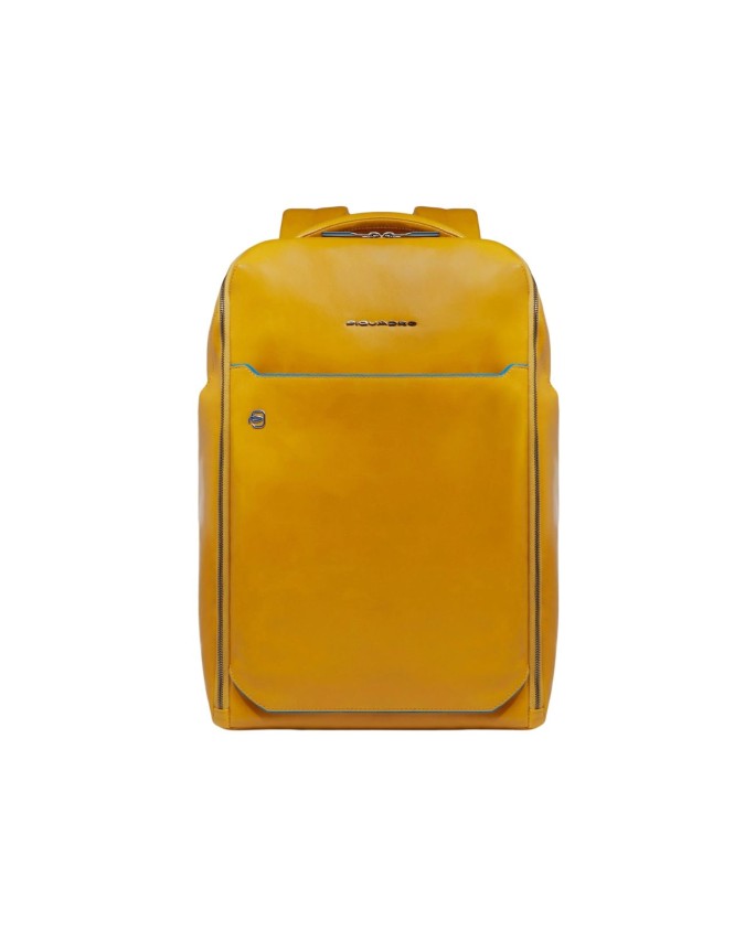Piquadro - Lederrucksack mit drei...
