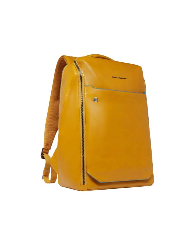 Piquadro - Lederrucksack mit drei...