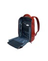  Piquadro - Zaino in pelle porta pc 15,6'' a tre scomparti Blue