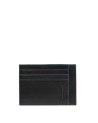 Piquadro - Porta carte di credito in pelle Blue Square