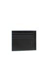 Piquadro - Blue Square Leather Credit Card Holder