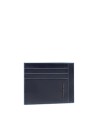Piquadro - Kreditkartenetui aus Leder von Blue Square