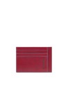 Piquadro - Porta carte di credito in pelle Blue Square