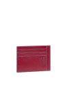 Piquadro - Porta carte di credito in pelle Blue Square
