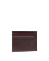 Piquadro - Kreditkartenetui aus Leder von Blue Square