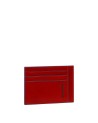 Piquadro - Blue Square Leather Credit Card Holder