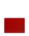 Piquadro - Blue Square men's leather wallet with document compartment