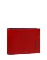 Piquadro - Blue Square men's leather wallet with document compartment