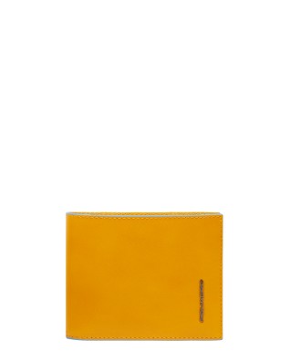Piquadro -  Blue Square Men's Wallet with Coin Pocket and...