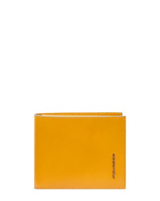 Piquadro - Men's leather wallet with a transparent pocket...