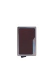 Piquadro - MagSafe Credit Card Holder in Aluminum and Leather