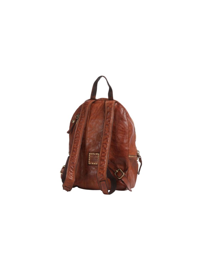 Campomaggi – Lederrucksack mit Nieten...