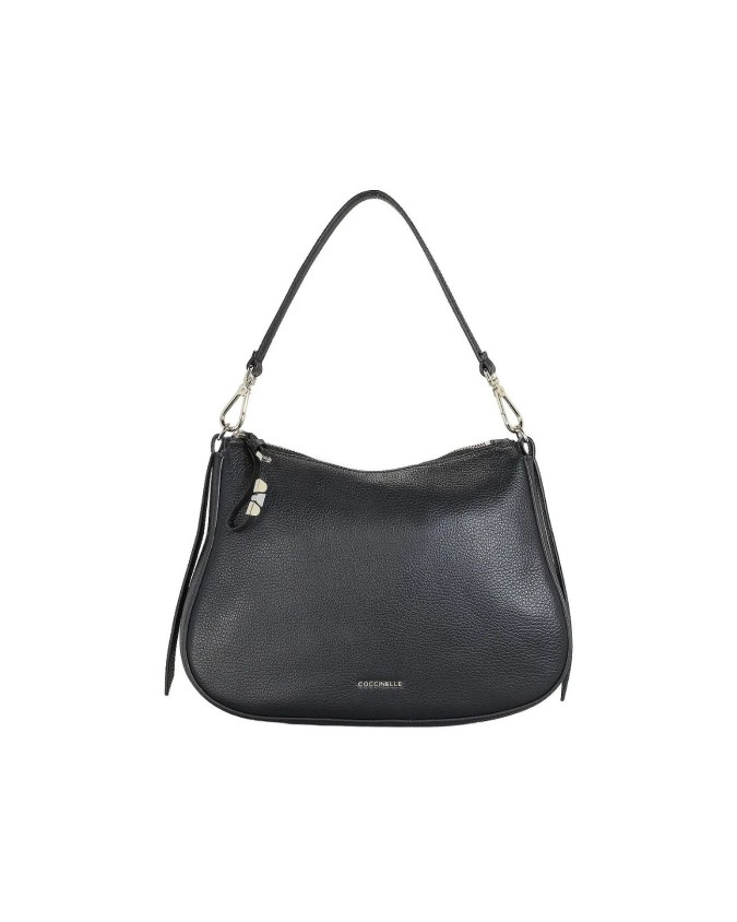 Coccinelle - Medium-sized leather shoulder bag with a shoulder