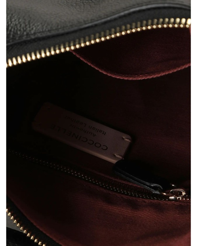 Coccinelle - Borsa a spalla media in pelle con tracolla Nory