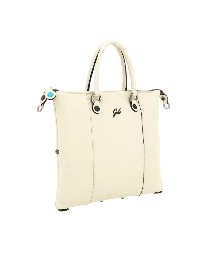 Gabs - Borsa piatta trasformabile in pelle Tg M Bull Black