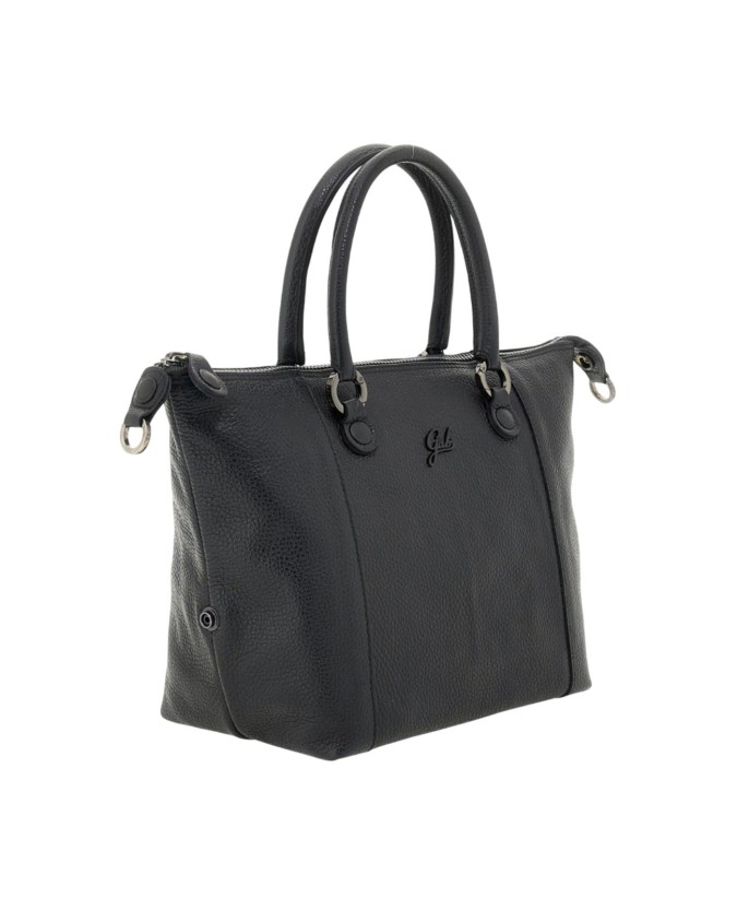 Gabs - Borsa piatta trasformabile in pelle Tg M Bull Black