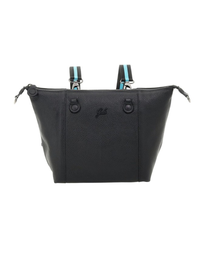 Gabs - Borsa piatta trasformabile in pelle Tg M Bull Black