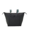 Gabs - Borsa piatta trasformabile in pelle Tg M Bull Black