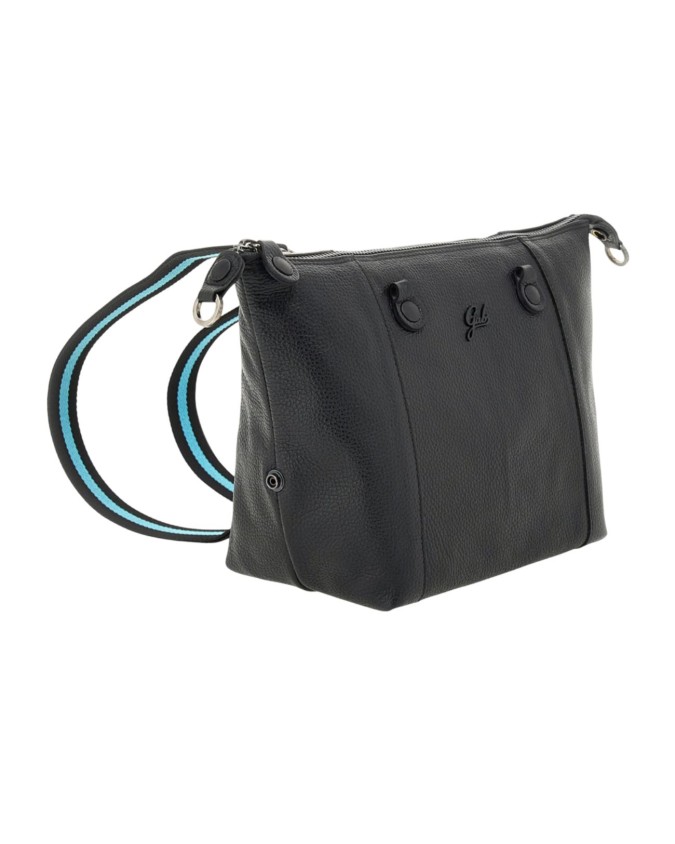 Gabs - Borsa piatta trasformabile in pelle Tg M Bull Black