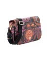 Ynot – Posttasche mit Klappe aus Kunstleder Ikebana