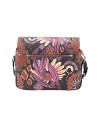 Ynot - Ikebana Faux Leather Flap Messenger Bag