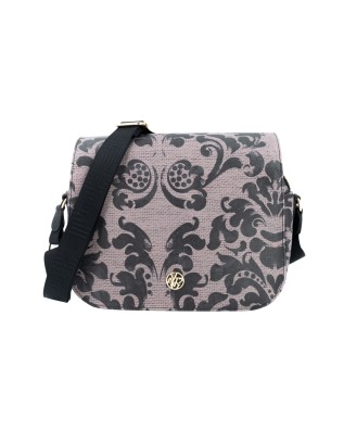 Ynot – Posttasche mit Klappe aus Kunstleder Ikebana - FOG